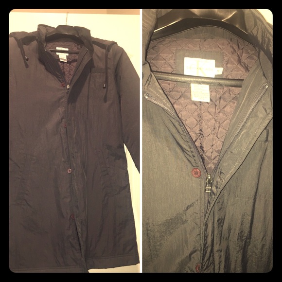 calvin klein waterproof jacket womens